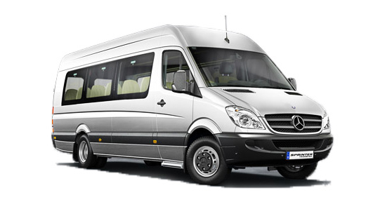 minibus rental to gardaland with driver